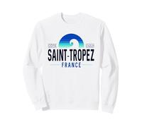 Saint-Tropez Francia | Saint Tropez Côte D'Azur Wave I5X Sweatshirt