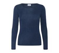 Saint Tropez - GarimaSZ Wool LS Blouse - Femme - Tops - Bleu - Taille: 44 FR
