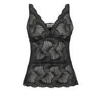 SAINT TROPEZ Haut 'Daisy' noir, Taille S