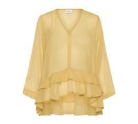 Saint Tropez - LindzySZ Blouse - Femme - Blouses et Chemises - Jaune - Taille: 36 FR