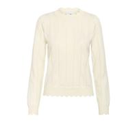 Saint Tropez - Mila Pulls à col rond - Femme - Pulls - Beige - Taille: 40 FR