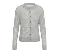 Saint Tropez - MilaSZ R-Neck Cardigan - Femme - Pulls - Gris - Taille: 44 FR