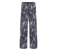 SAINT TROPEZ Pantalon 'IlyssaSZ' bleu nuit / blanc, Taille 38