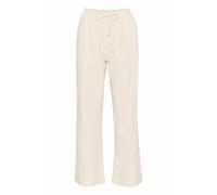 Saint Tropez - Pantalon Taille Élastique Silhouette Décontractée - Femme - Pantalons - Blanc - Taille: 38 FR