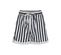 SAINT TROPEZ Pantalon 'Zalinda' bleu foncé / blanc, Taille 36