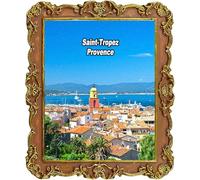 Saint-Tropez Provence France Souvenir de Voyage Aimant Réfrigérateur Aimant Décoratif