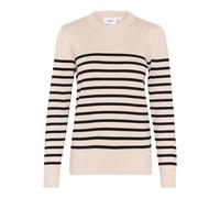 Saint Tropez - Pull à Rayures Gris Morn Mila Stripe - Femme - Pulls - Beige - Taille: 42 FR