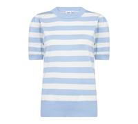 SAINT TROPEZ Pull-over 'Mila' bleu ciel / blanc, Taille XS