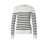 SAINT TROPEZ Pull-over 'Mila' gris clair / noir, Taille L
