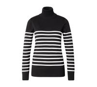 SAINT TROPEZ Pull-over 'Mila' noir / blanc, Taille XL