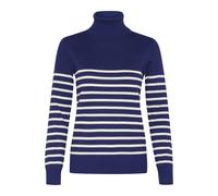 SAINT TROPEZ Pull-over 'MilaSZ' bleu outremer / blanc, Taille S