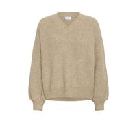 SAINT TROPEZ Pull-over 'Ottoline' beige, Taille XL