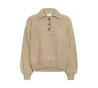 SAINT TROPEZ Pull-over 'Ottoline' beige, Taille XS