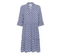 Saint Tropez, Femme, Robes, Bleu, Taille: 42 FR Bleu Maroc Carreaux Robe