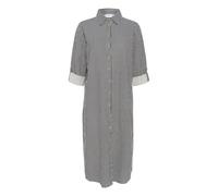 SAINT TROPEZ Robe-chemise 'Zalinda' bleu nuit / blanc, Taille 36