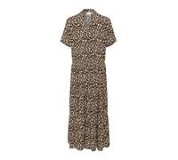 SAINT TROPEZ Robe 'EdaSZ' beige / marron / noir, Taille 36