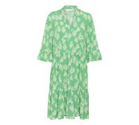 SAINT TROPEZ Robe 'EdaSZ' vert / blanc, Taille 34