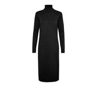 Saint Tropez - Robe Longue Col Roulé Noire - Femme - Robes - Noir - Taille: 42 FR