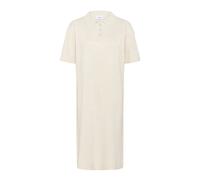 Saint Tropez - Robe Polo Douce Brume Melange - Femme - Robes - Beige - Taille: 36 FR