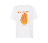 SAINT TROPEZ T-shirt 'HardaSZ' orange / orange foncé / blanc, Taille L
