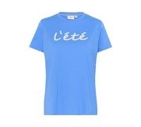 SAINT TROPEZ T-shirt 'KortneaSZ' bleu / blanc, Taille L