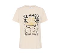 SAINT TROPEZ T-shirt 'Kuvi' crème / moutarde / noir, Taille XL