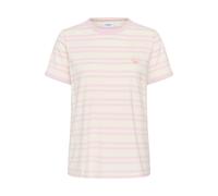 SAINT TROPEZ T-shirt 'SZRenalda' rose / blanc, Taille M