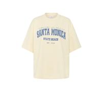 SAINT TROPEZ T-shirt 'Zalila' crème / bleu, Taille XXL