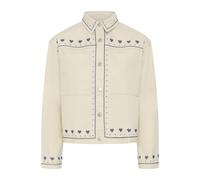 SAINT TROPEZ Veste mi-saison 'RudolphaSZ' bleu / coquille d'oeuf, Taille XS