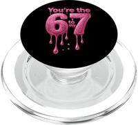 Saint-Valentin 2026 Six Seven 67 Meme You're The 6 to My 7 PopSockets PopGrip pour MagSafe