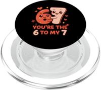 Saint-Valentin 67 You're The 6 to My 7 Funny Viral Meme PopSockets PopGrip pour MagSafe