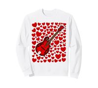 Saint-Valentin à la Mandoline, Musicien Folk, Mariage Sweatshirt