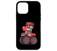 Saint Valentin Chibi Man Pixel Art 67 Camion Jeu Humour Meme Coque pour iPhone 12 Mini