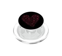 Saint Valentin Coeur drôle Plein de Coeurs Rouges PopSockets PopGrip pour MagSafe