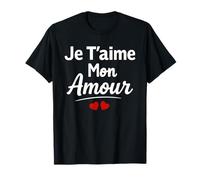Saint Valentin Couple Amour d'amour Je t'aime Mon Amour T-Shirt