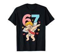 Saint Valentin Dabbing 67 Candy Colorful Cupidon Danse drôle T-Shirt