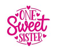 Saint-Valentin entre sœurs Stickers muraux 54x57.7cm N'abîme pas le mur RoseRouge