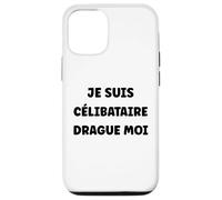 Saint-Valentin Humour drague Moi Je suis Célibataire Coque pour iPhone 12/12 Pro