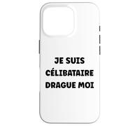 Saint-Valentin Humour drague Moi Je suis Célibataire Coque pour iPhone 16 Pro