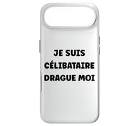Saint-Valentin Humour drague Moi Je suis Célibataire Coque pour iPhone Air