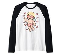 Saint Valentin, Obtenez ce drôle Cupidon 67 Pose Six Seven Meme Manche Raglan