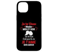 Saint Valentin Toi Et Moi Amour Couple Assortis St Valentin Coque pour iPhone 14 Plus