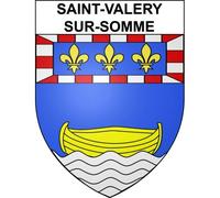 Saint-Valery-sur-Somme 80 ville sticker blason écusson autocollant adhésif - Taille : 4 cm