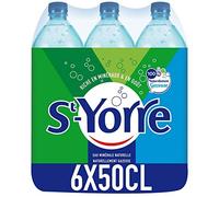 SAINT YORRE|Eau Minérale Naturelle Gazeuse 6X50Cl|(Lot De 1)|Best Deal