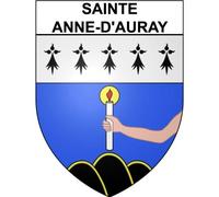 Sainte-Anne-d'Auray 56 ville Stickers blason autocollant adhésif - Taille : 4 cm