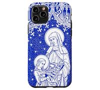 Sainte Anne Marie patronne des Enfants mères catholiques Coque pour iPhone 11 Pro