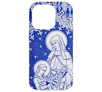 Sainte Anne Marie patronne des Enfants mères catholiques Coque pour iPhone 14 Pro