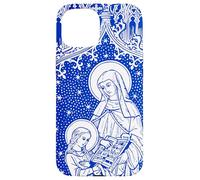 Sainte Anne Marie patronne des Enfants mères catholiques Coque pour iPhone 15