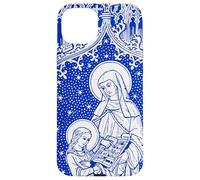 Sainte Anne Marie patronne des Enfants mères catholiques Coque pour iPhone 15 Plus