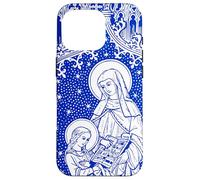 Sainte Anne Marie patronne des Enfants mères catholiques Coque pour iPhone 16 Pro